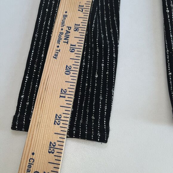 Onyx Nite 2 Piece Set Jacket Tank Sz Sm Black Silver Sparkle Rhinestone Evening - Picture 7 of 13